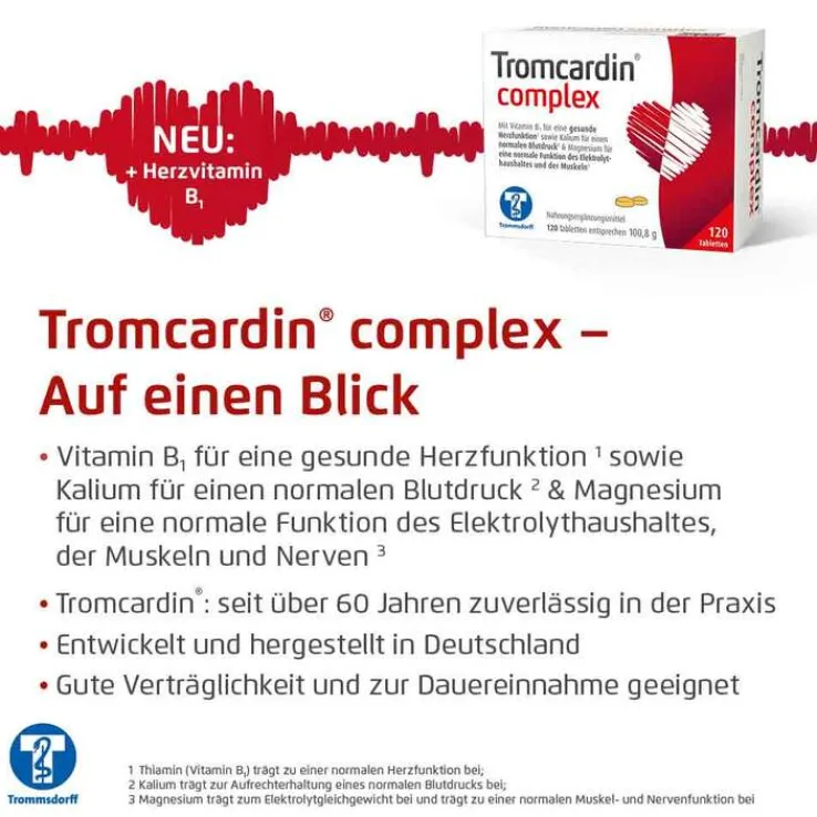 Tromcardin complex Tabletten, 60 St