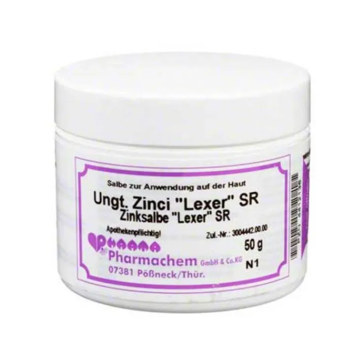 Unguentum Zinci Lexer SR, 50 g