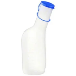 Urinflasche Kst.Männer mit Verschl.1000ml milchig, 1 St