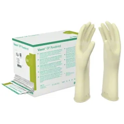 Vasco OP Powdered Handschuhe Latex Größe 7,0 naturweiß, 2X50 St