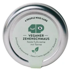 Veganer Zehenschmaus Fußcreme mit Tanne, 40 g
