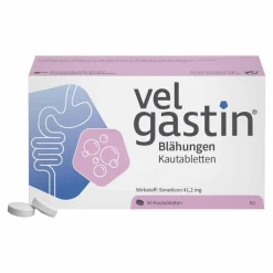 Velgastin® Blähungen Kautabletten, 50 St
