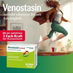 Venostasin® retard Kapseln mit Rosskastaniensamen-Trockenextrakt, 100 St