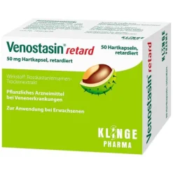 Venostasin® retard Kapseln mit Rosskastaniensamen-Trockenextrakt, 50 St