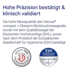 Veroval® compact + Oberarm-Blutdruckmessgerät, 1 St