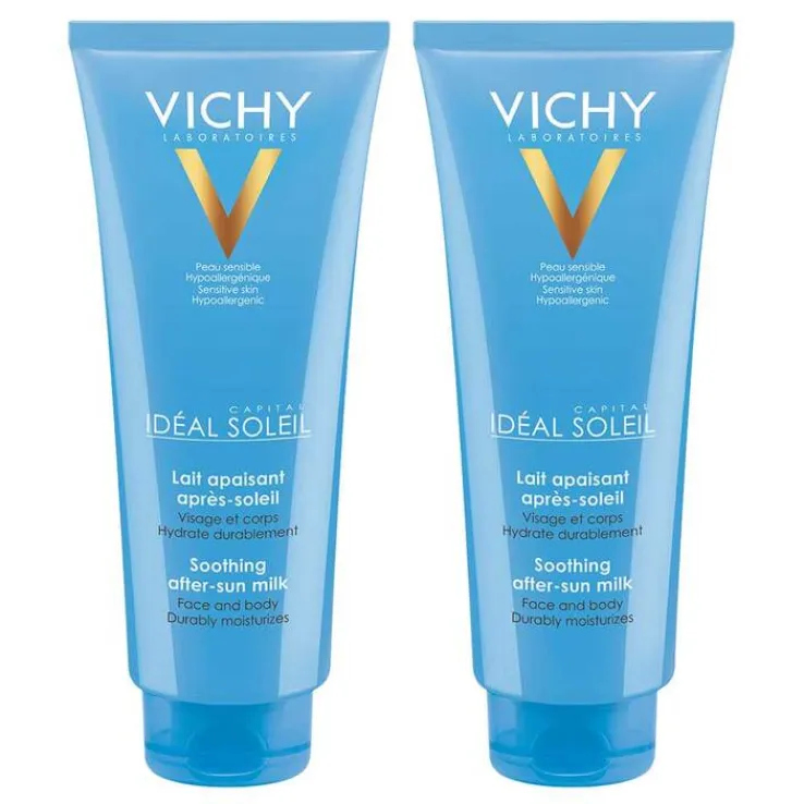 VICHY Capital Soleil Nach der Sonne Pflege-Milch , 2x300 ml