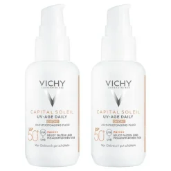 Vichy Capital Soleil UV-Age getönt LSF 50 + , 2x40 ml