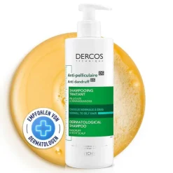 Vichy Dercos Anti-Schuppen Shampoo fettige Kopfhaut, 390 ml