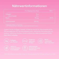 Vital Proteins Beauty Collagen Erdbeere Zitrone, 271 g