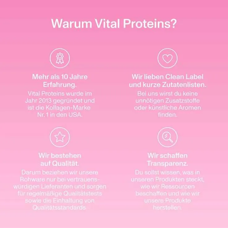 Vital Proteins Beauty Collagen Erdbeere Zitrone, 271 g