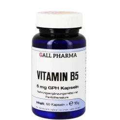 Vitamin B5 6 mg GPH Kapseln, 60 St