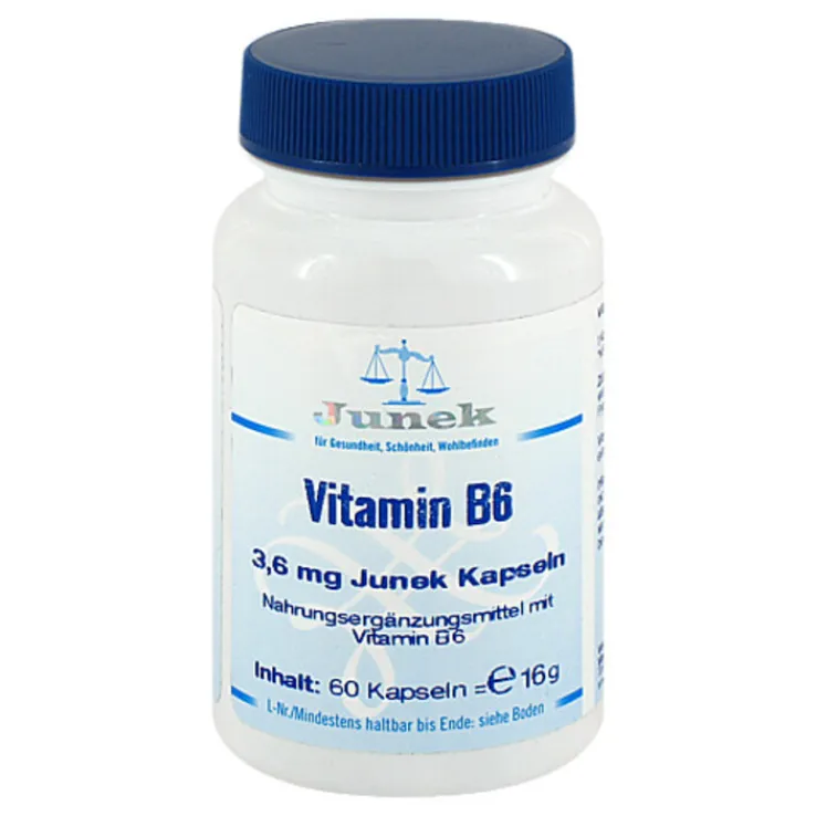 Vitamin B6 3,6 mg Junek Kapseln, 60 St