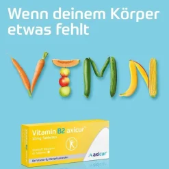 Vitamin B2 axicur® 10 mg Tabletten, 20 St