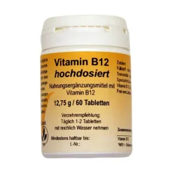 Vitamin B12 Hochdosiert Tabletten, 60 St