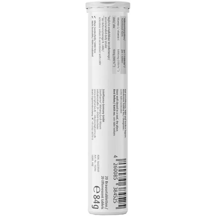 Vitamin C 1000 mg + Zink Brausetabletten, 20 St