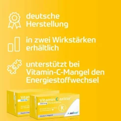 Vitamin C axicur® 200 mg Filmtabletten, 100 St