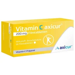 Vitamin C axicur® 200 mg Filmtabletten, 50 St