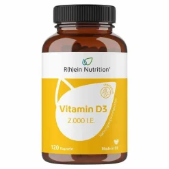 Vitamin D3 2.000 I.E. Kapseln, 120 St