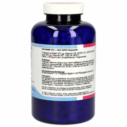 Vitamin D3 + K2 GPH Kapseln, 360 St