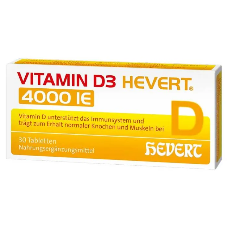 Vitamin D3 Hevert 4.000 I.E. Tabletten, 30 St