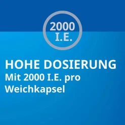 Vitamin D3 STADA 2000 I.E. Kapseln, 60 St