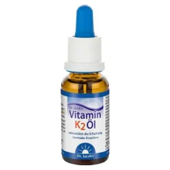 Vitamin K2 Öl Dr. Jacob`s Tropfen, 20 ml