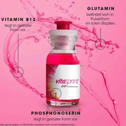 vitasprint B12 Trinkfläschchen mit Vitamin B12 für mehr Energie, 10 St