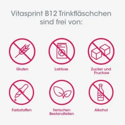 vitasprint B12 Trinkfläschchen mit Vitamin B12 für mehr Energie, 30 St