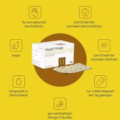Vitazell-Omega Kapseln, 120 St