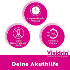 Vividrin® Azelastin Kombipackung bei Heuschnupfen & Allergien, 1 P