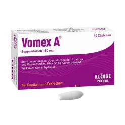 Vomex A® Suppositorien 150 mg , 10 St