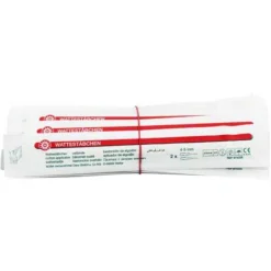 Wattestäbchen Holz 15 cm kleiner Kopf steril, 50X2 St