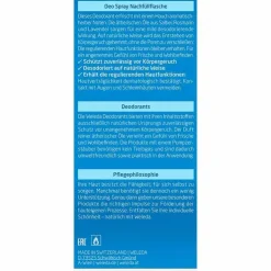 Weleda Herbal Fresh Deo Spray Salbei Nachfüllflasche, 200 ml