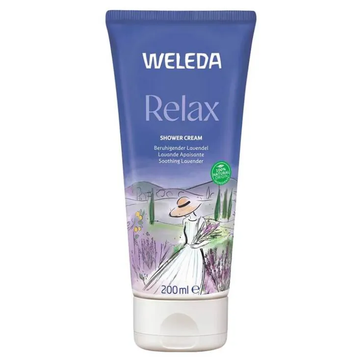 Weleda Relax Shower Cream Lavendel, 200 ml