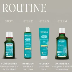 Weleda Rosmarin Revitalising Shampoo, 250 ml