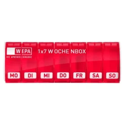 Wepa 1x7 Wochenbox UV-Schutz + pink, 1 St