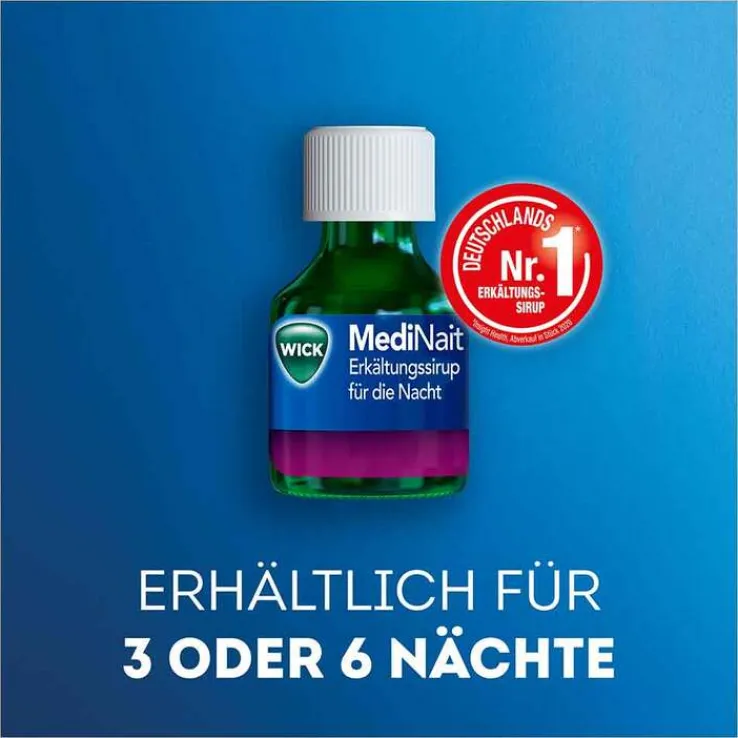 WICK MediNait Erkältungssirup für die Nacht, 90 ml