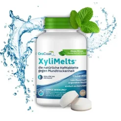 Xylimelts Hafttabletten milde Minze Oracoat, 110 St