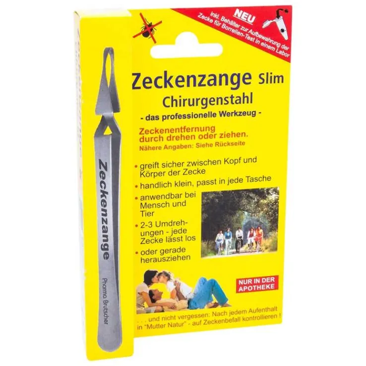 Zeckenzange Slim Chirurgenstahl, 1 St