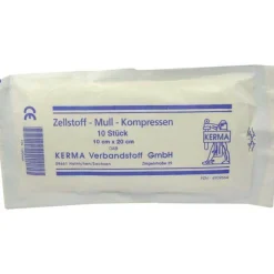 Zellstoff Mullkompressen 10c, 10 St