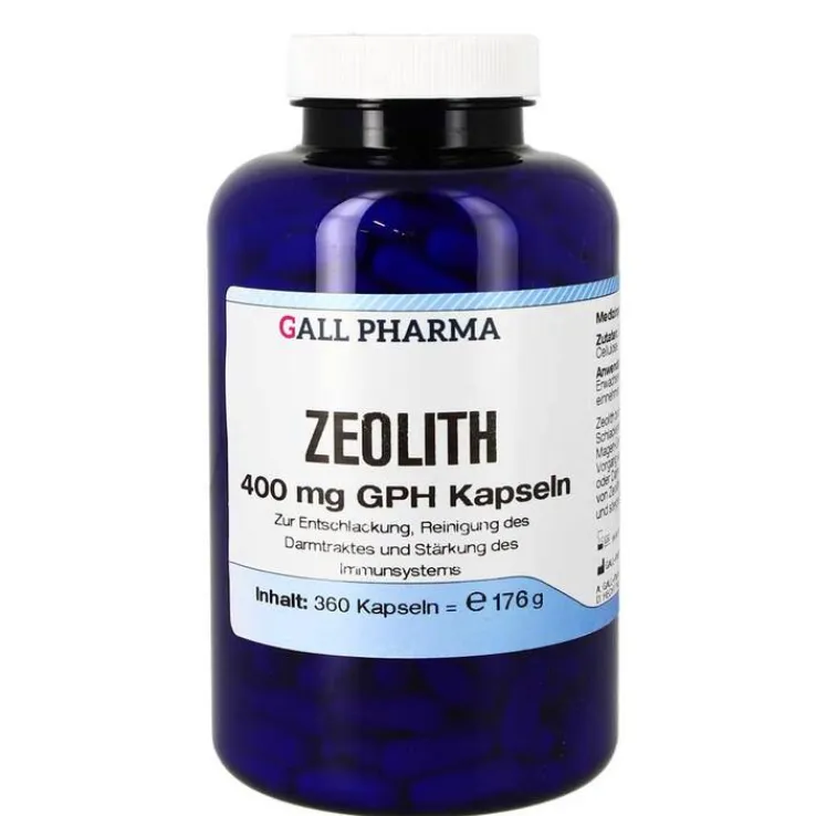 Zeolith 400 mg GPH Kapseln, 360 St