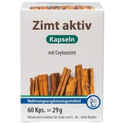 Zimt Aktiv Kapseln, 60 St