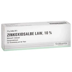 ZINKOXIDSALBE LAW, 10 %, 25 g